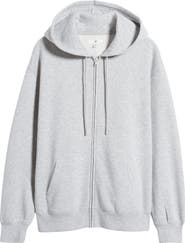 BP. Oversize Zip Fleece Hoodie