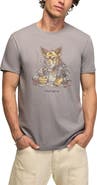Lucky Brand Poker Wolf Graphic T-Shirt