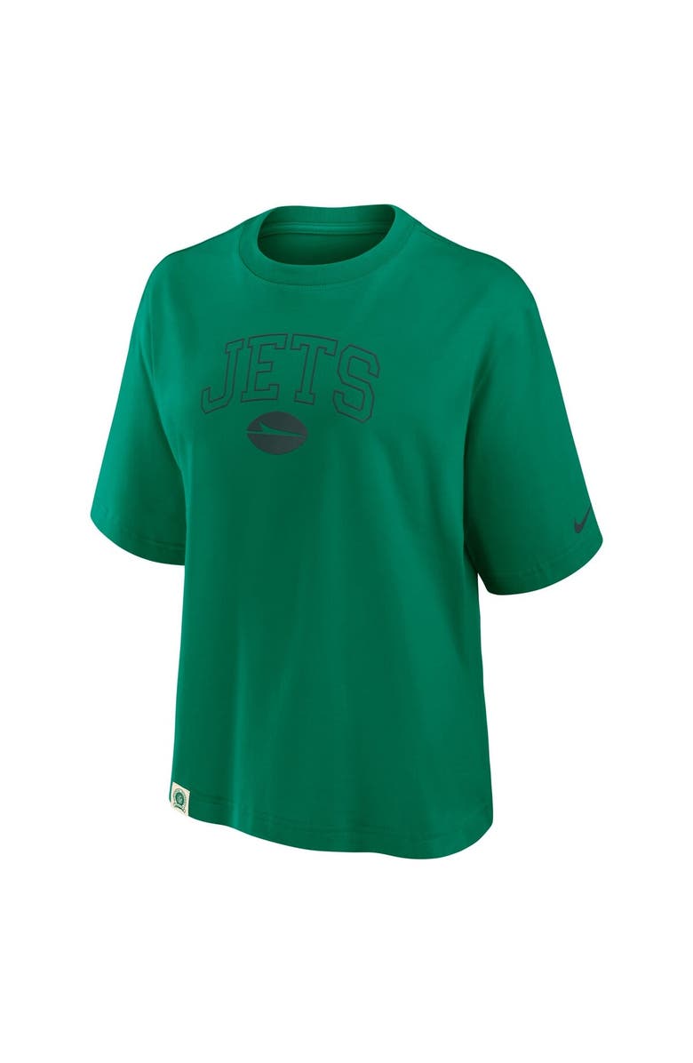 Nike Women's Nike Green New York Jets Glory Arch Boxy T-Shirt, Alternate, color, Green
