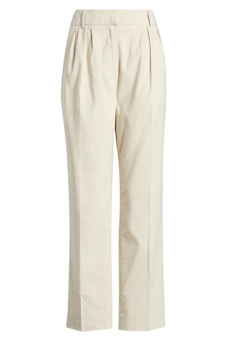 Whitney Pleat Front Pants, Alternate, color, NEUTRAL BEIGE