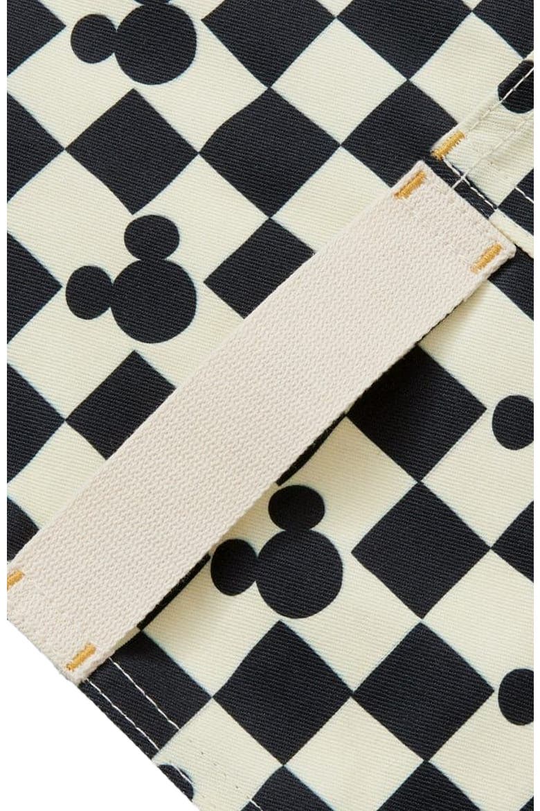 Disney's Mickey Mouse Crossback Apron, Alternate, color, Black