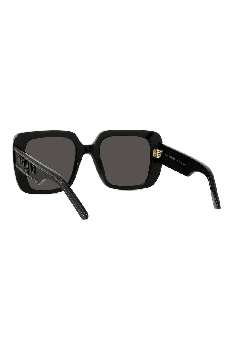 Wildior S3U 55mm Square Sunglasses, Alternate, color, BLACK/ GREY