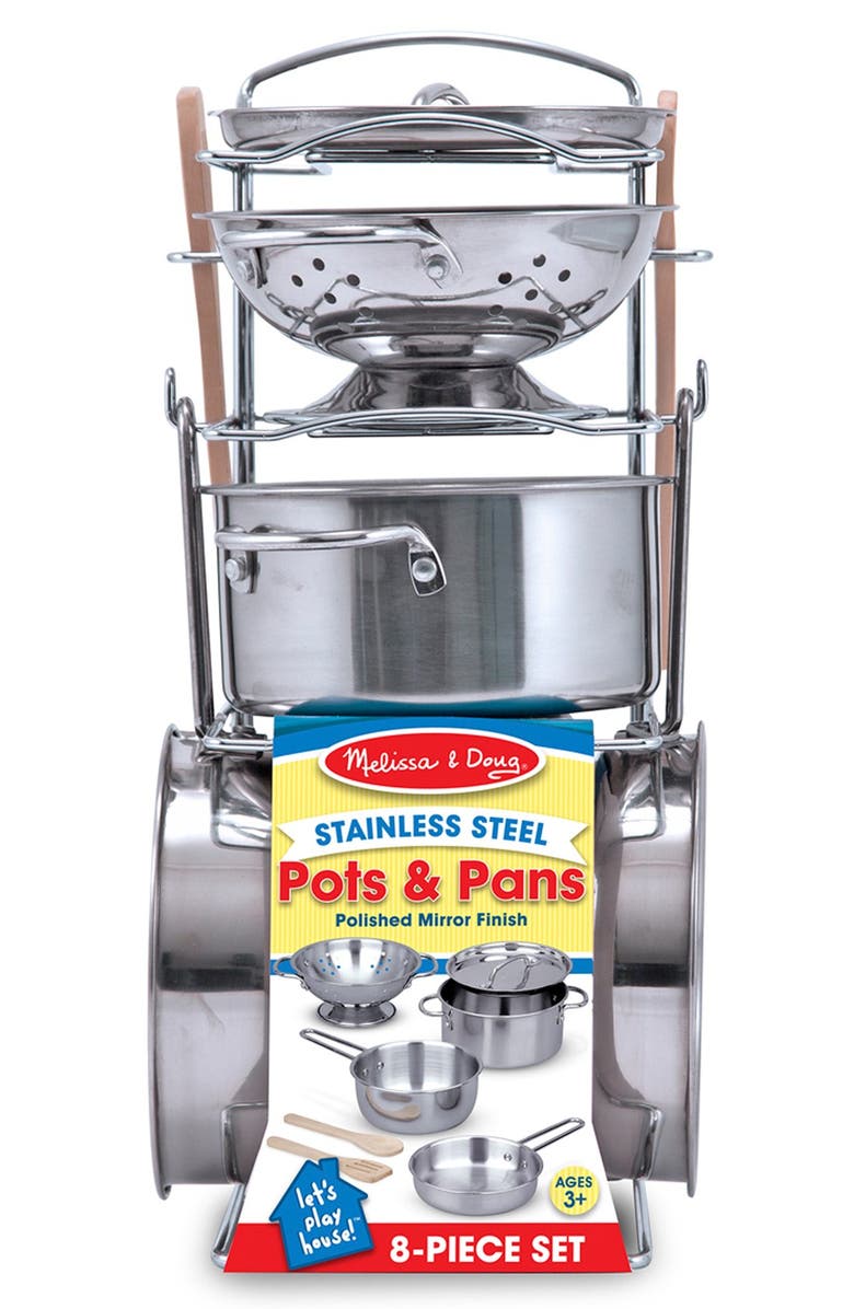 Melissa & Doug Wash & Dry Toy Dish Playset, Alternate, color, 