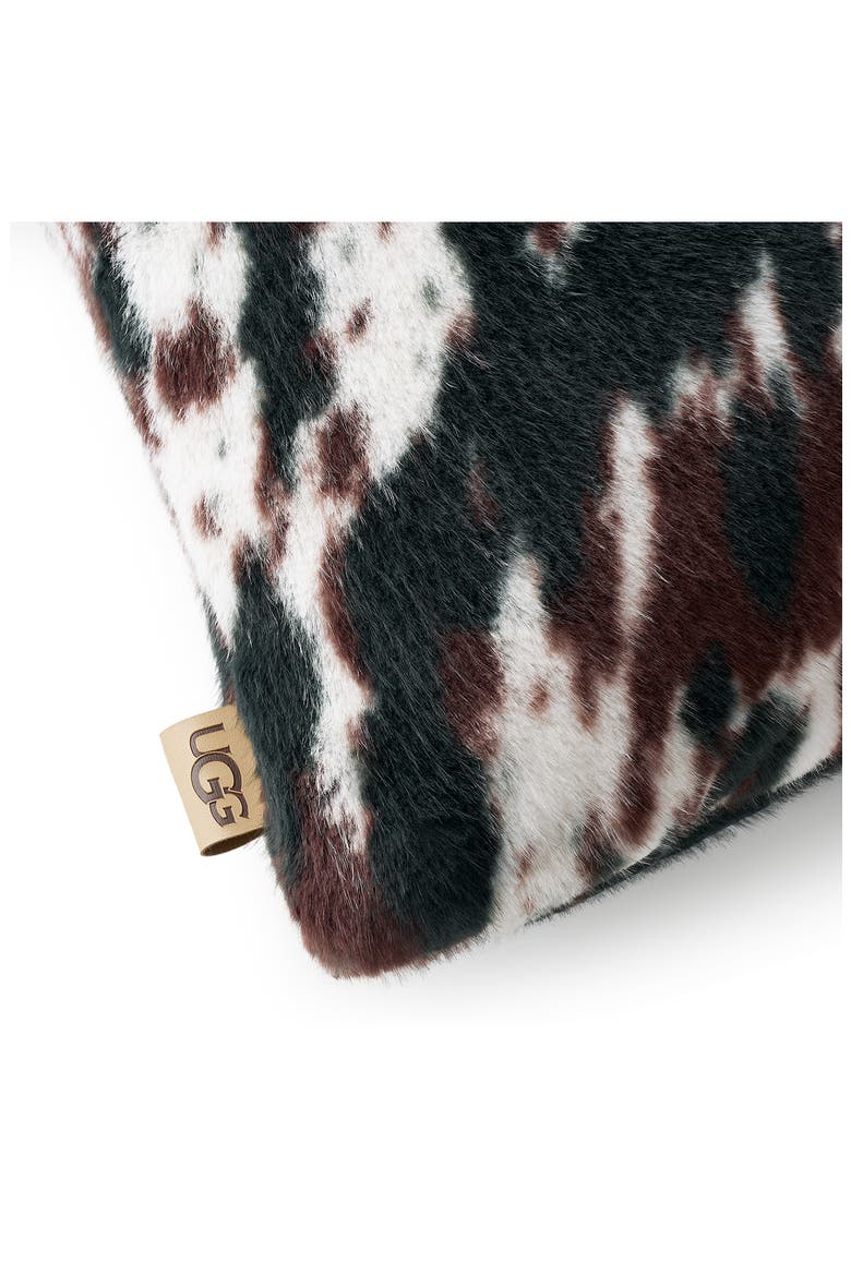 Everett Accent Pillow, Alternate, color, BURNT CEDAR COW