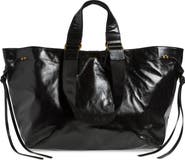 Isabel Marant Wardy Leather Shopper Tote