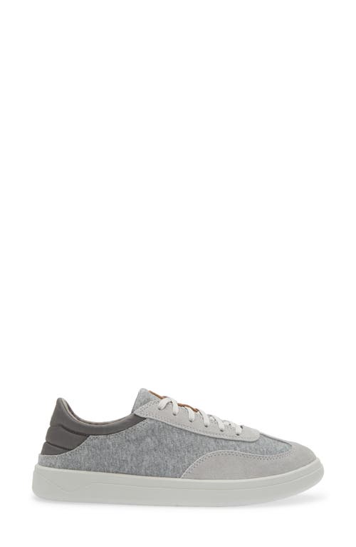 Olukai Pūliki Lace-up Sneaker In Gray
