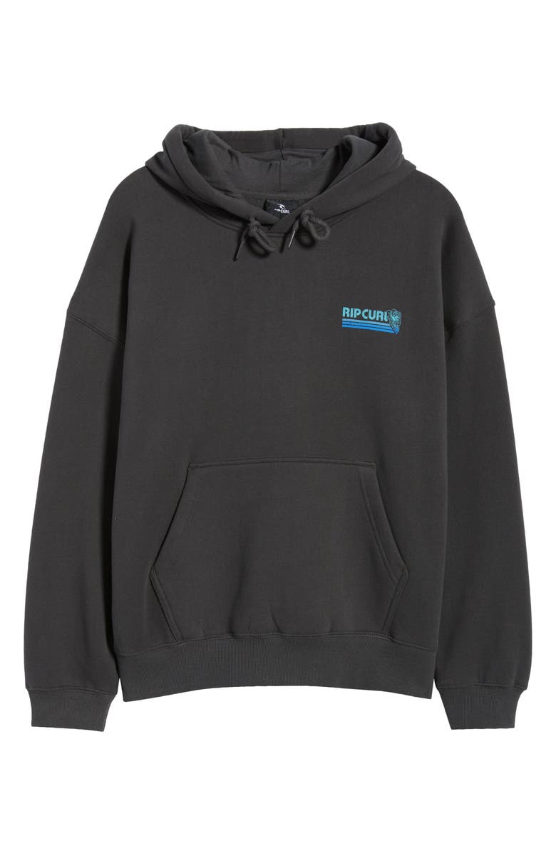 Rip Curl Ocean Break Heritage Hoodie, Alternate, color, Washed Black