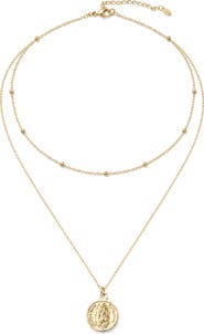 ARGENTO VIVO Guadalupe Double Layer Necklace