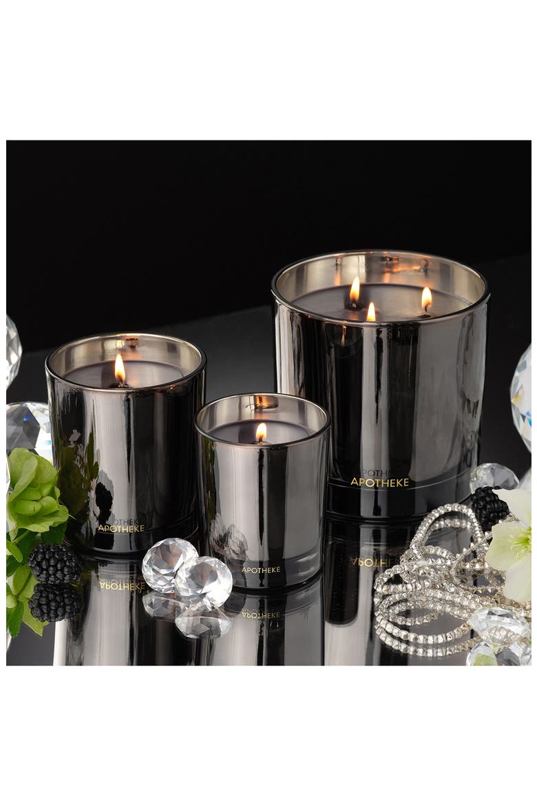 Charcoal Petite Scented Candle (Limited Edition), Alternate, color, BLACK