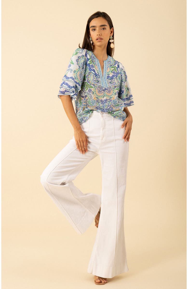Hale Bob Braelyn Voile Top, Alternate, color, 