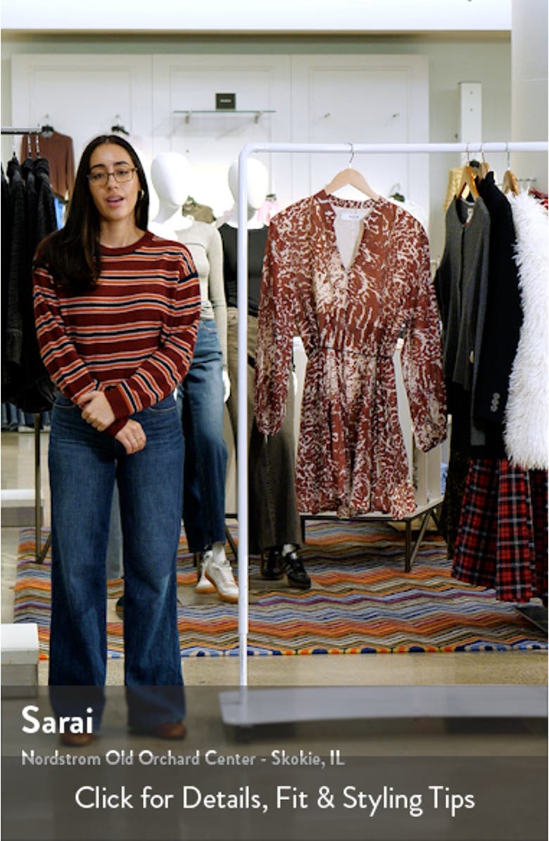 Marisela Long Sleeve Minidress, sales video thumbnail