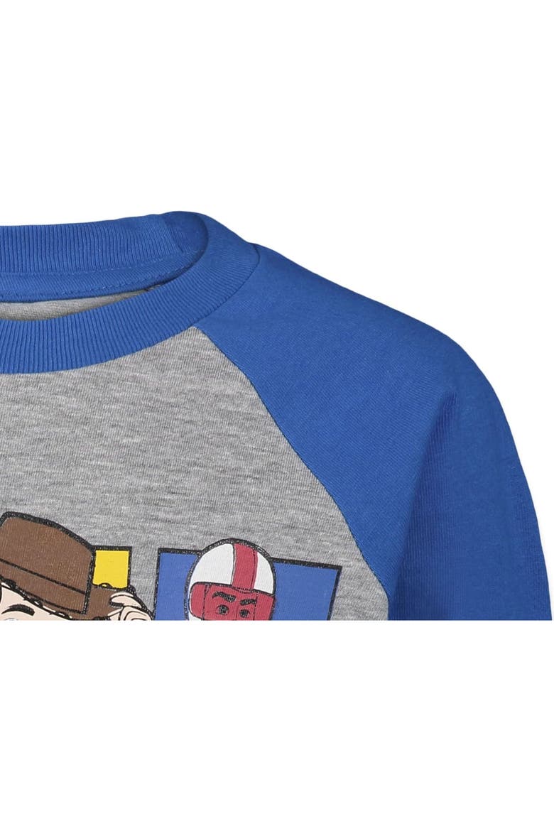 Toy Story 2-Piece Long Sleeve T-Shirts, Alternate, color, Toy Story Red Grey