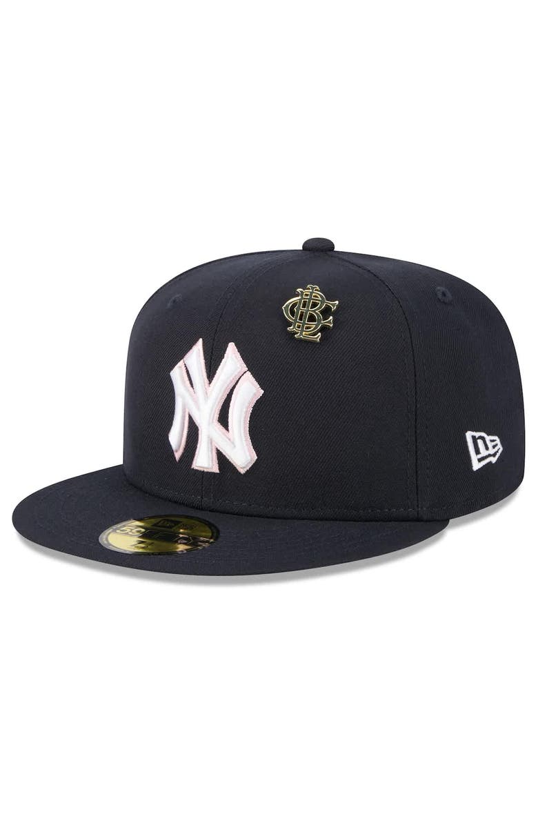 New Era Men's New Era Navy New York Yankees 2025 Big League Chew 59FIFTY Fitted Hat, Alternate, color,