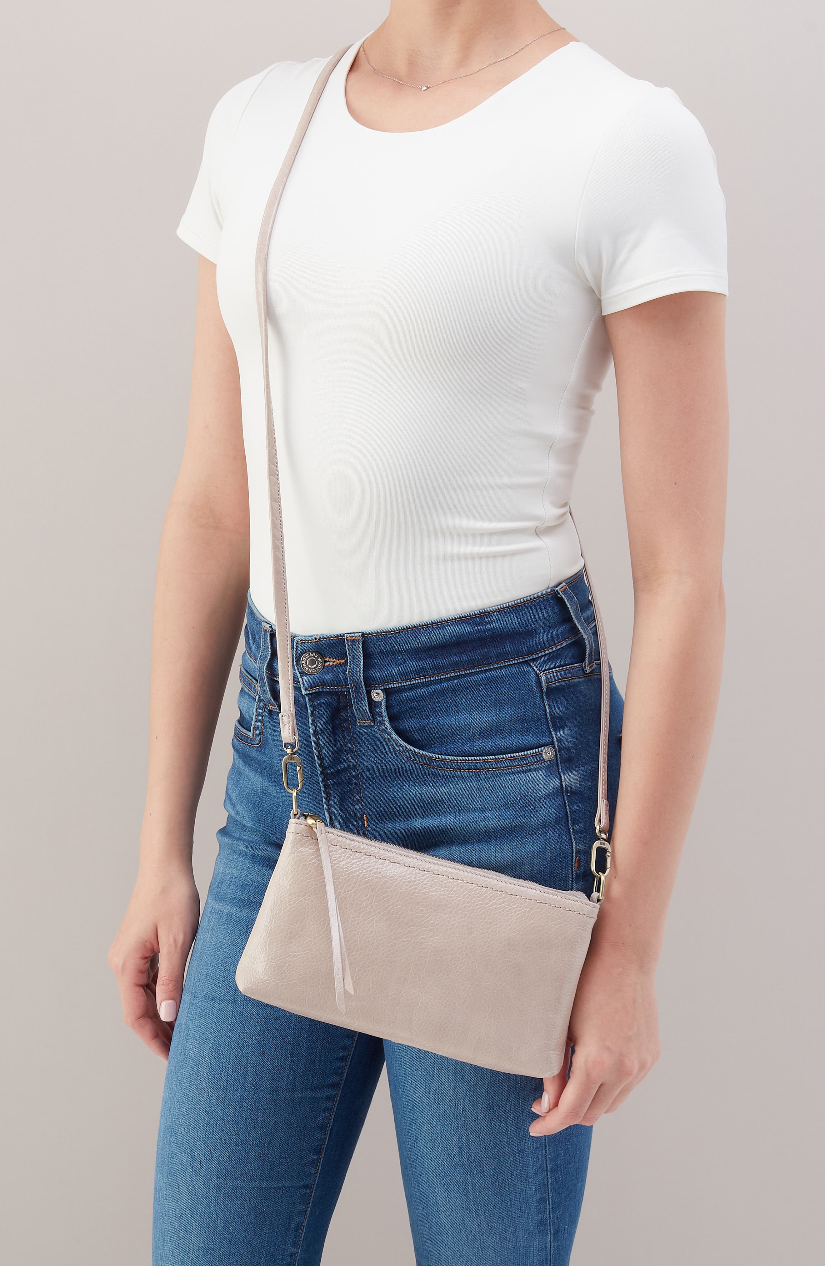 Darcy Convertible Leather Crossbody Bag, Alternate, color, STONE GLOSS
