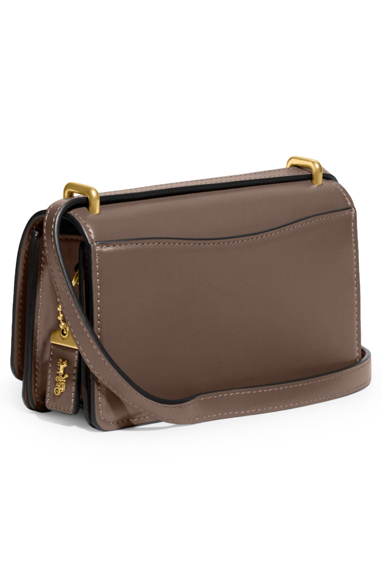 Bandit Leather Crossbody Bag, Alternate, color, B4/ DARK STONE