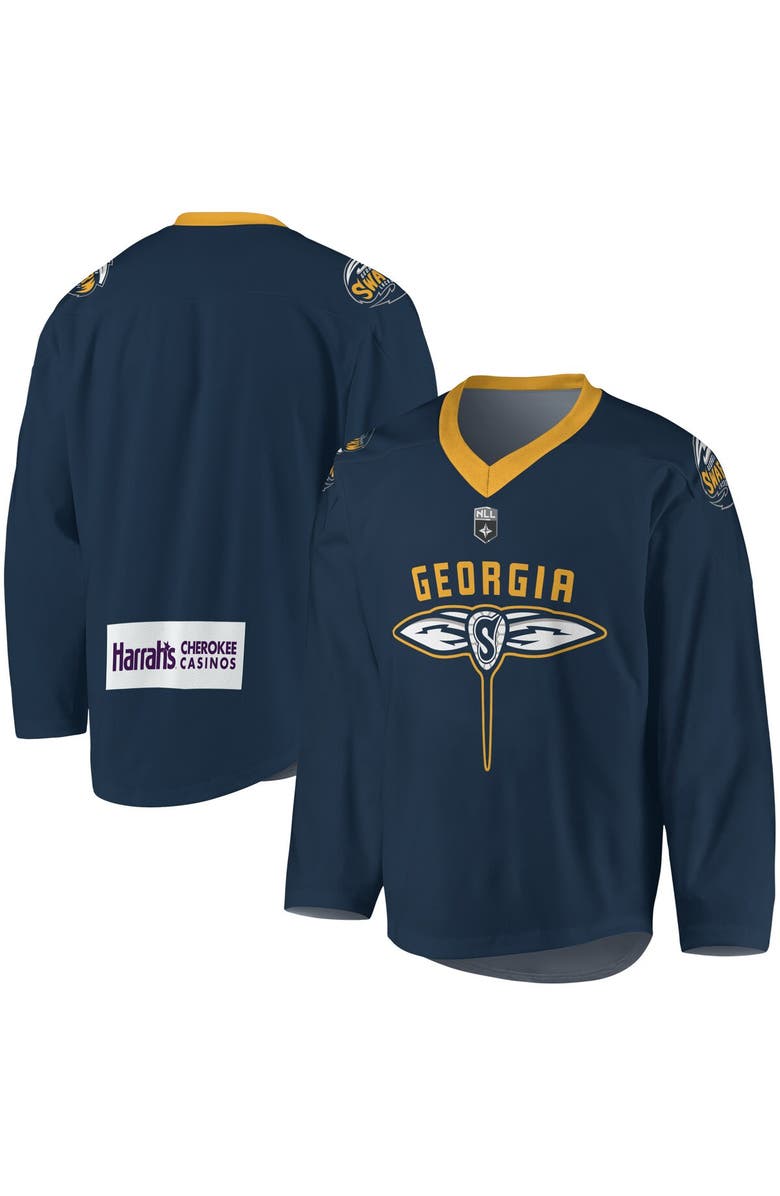 ADPRO Sports Men's Navy Georgia Swarm Sublimated Replica Jersey, Alternate, color, Navy