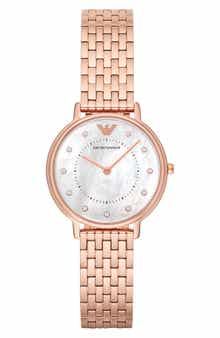 Emporio Armani Mother of Pearl Dial Bracelet Watch, 32mm