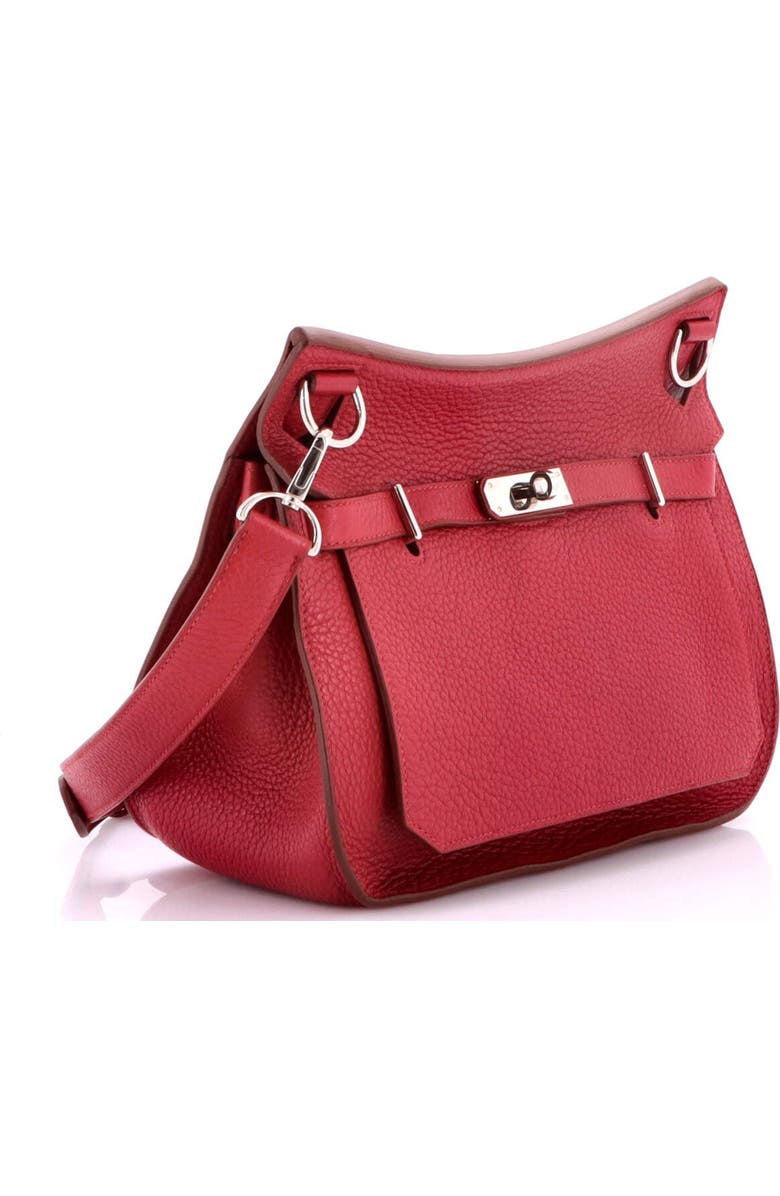 Pre-Owned Hermes Jypsiere Bag Clemence 28, Alternate, color, Rubis