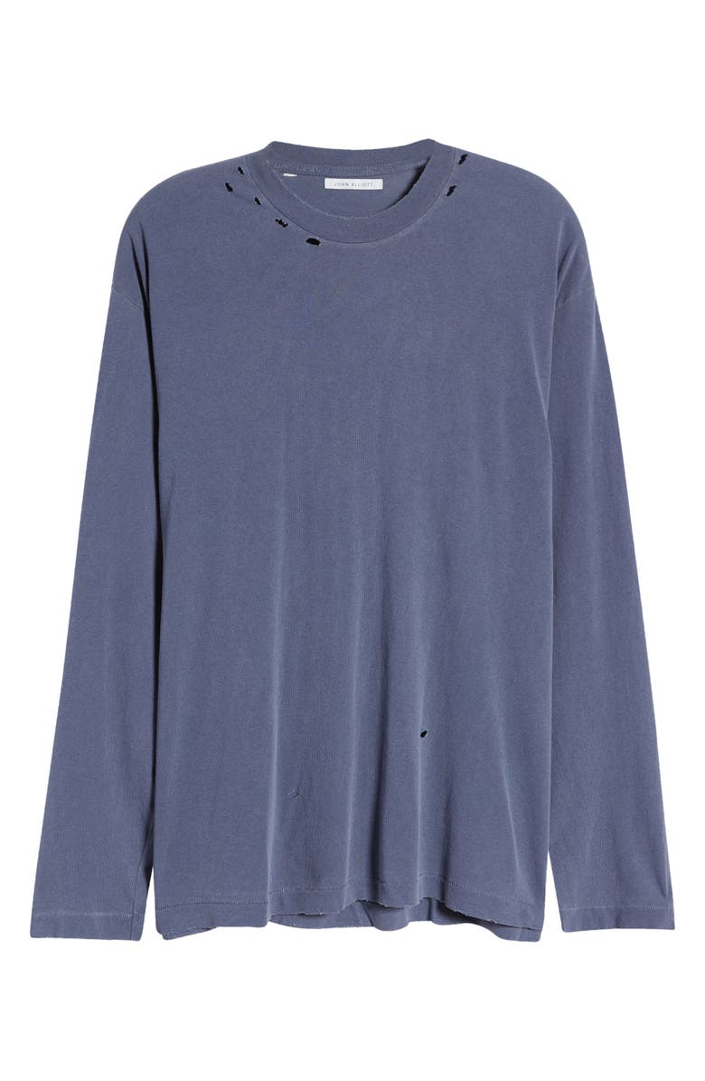 John Elliott Men's Folsom Long Sleeve T-Shirt, Alternate, color, 