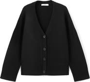 MANGO Oversize V-Neck Cardigan