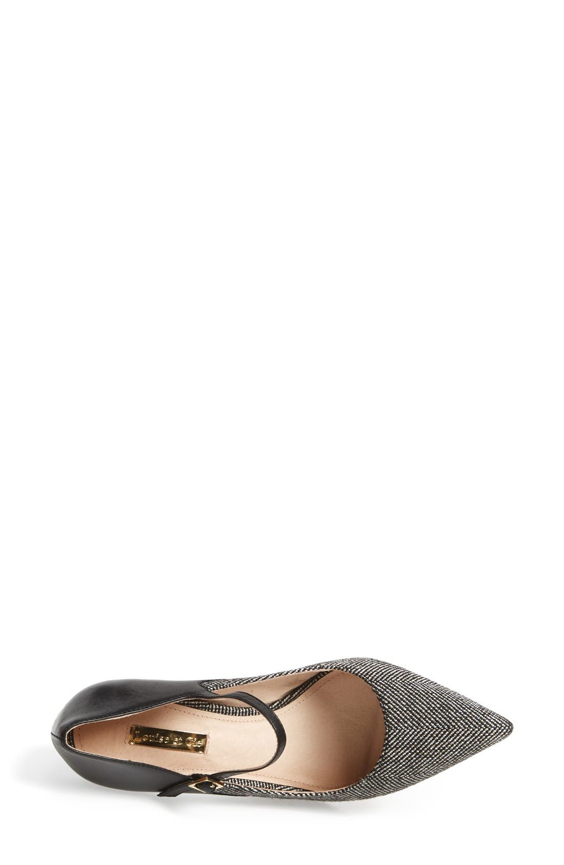 'Ione' Mary Jane Pump, Alternate, color, GREY TWEED