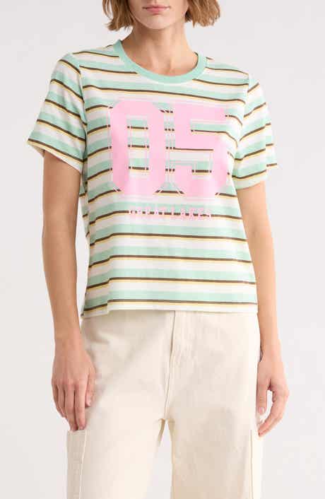 Striped Graphic T-Shirt