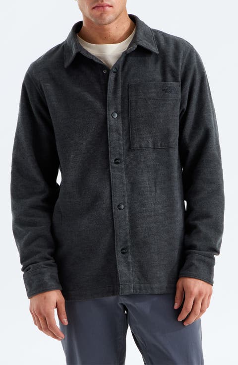 Forest Flannel Long Sleeve Shacket