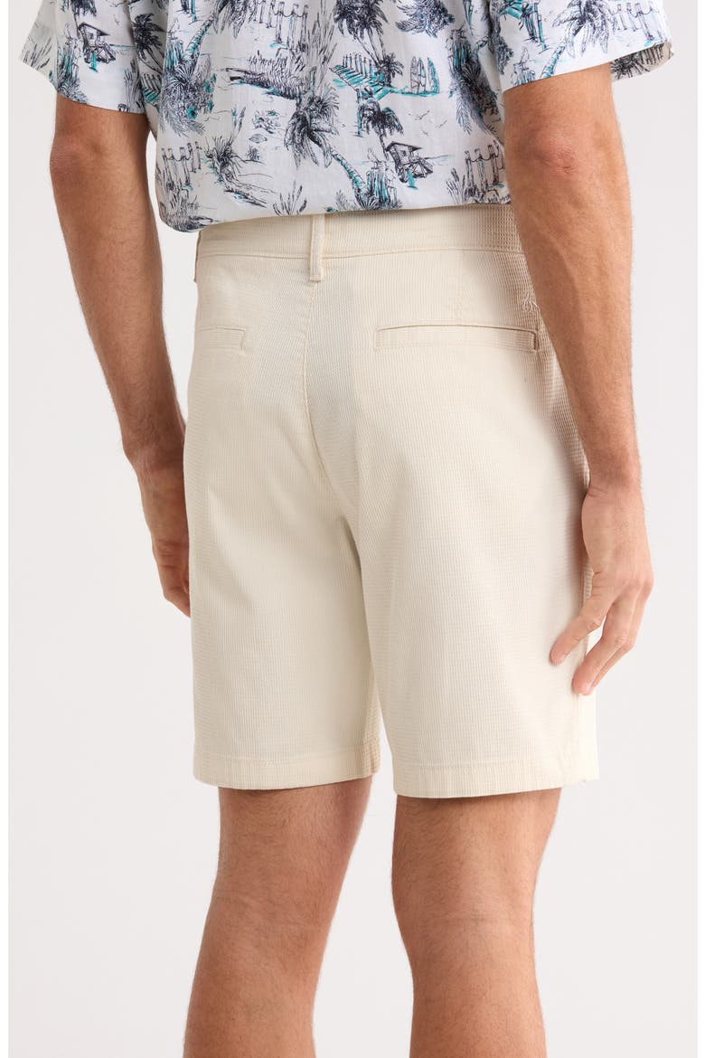 8-Inch Dobby Stretch Cotton Shorts, Alternate, color, BIRCH