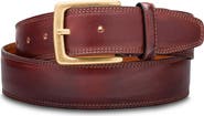 Bosca Amalfi Leather Belt