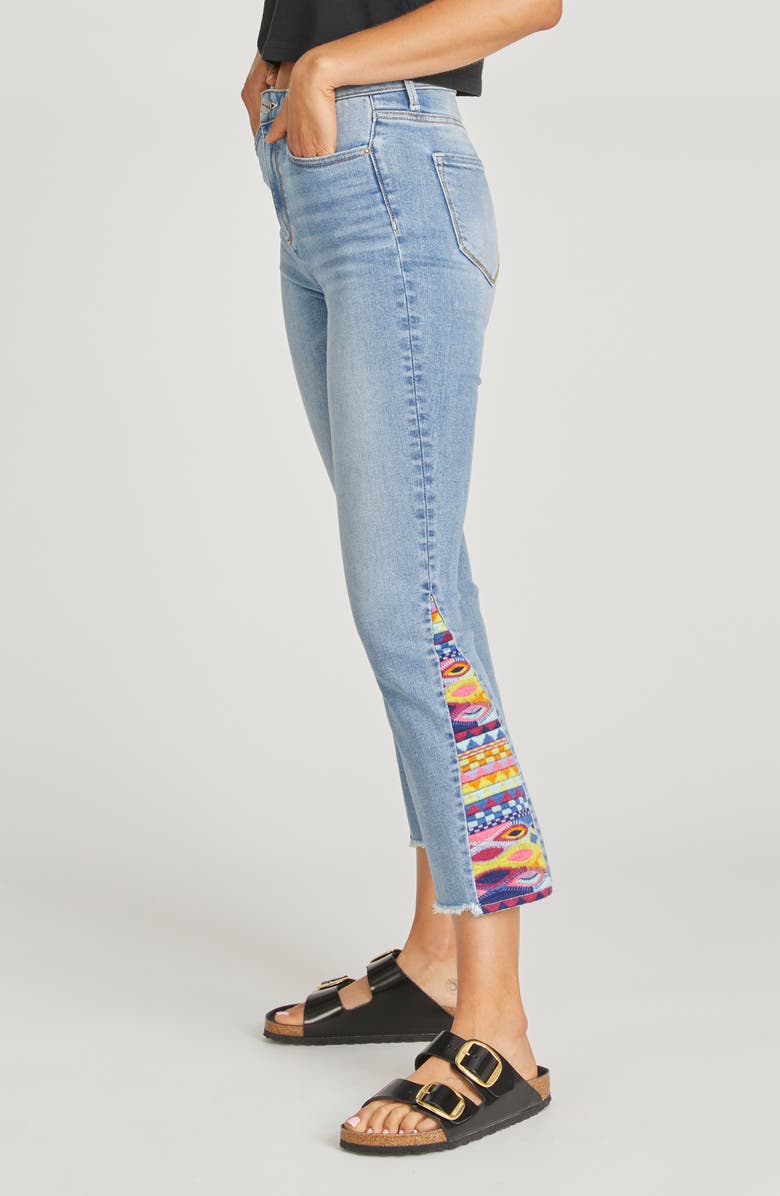 Driftwood Clara x Tulum High Waist Jeans, Alternate, color, 