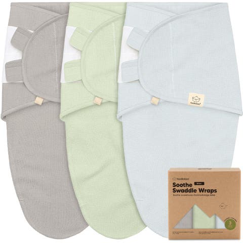 3-Pack Soothe (Wren) Swaddle Wraps