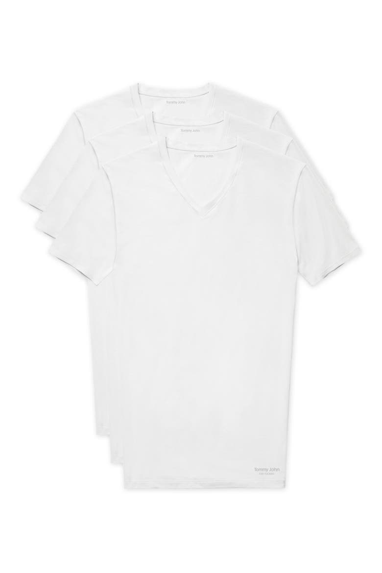 Essential Cool Cotton Undershirt, Alternate, color, WHITE