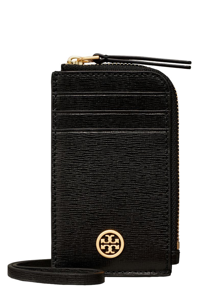 Robinson Lanyard Wallet, Main, color, BLACK