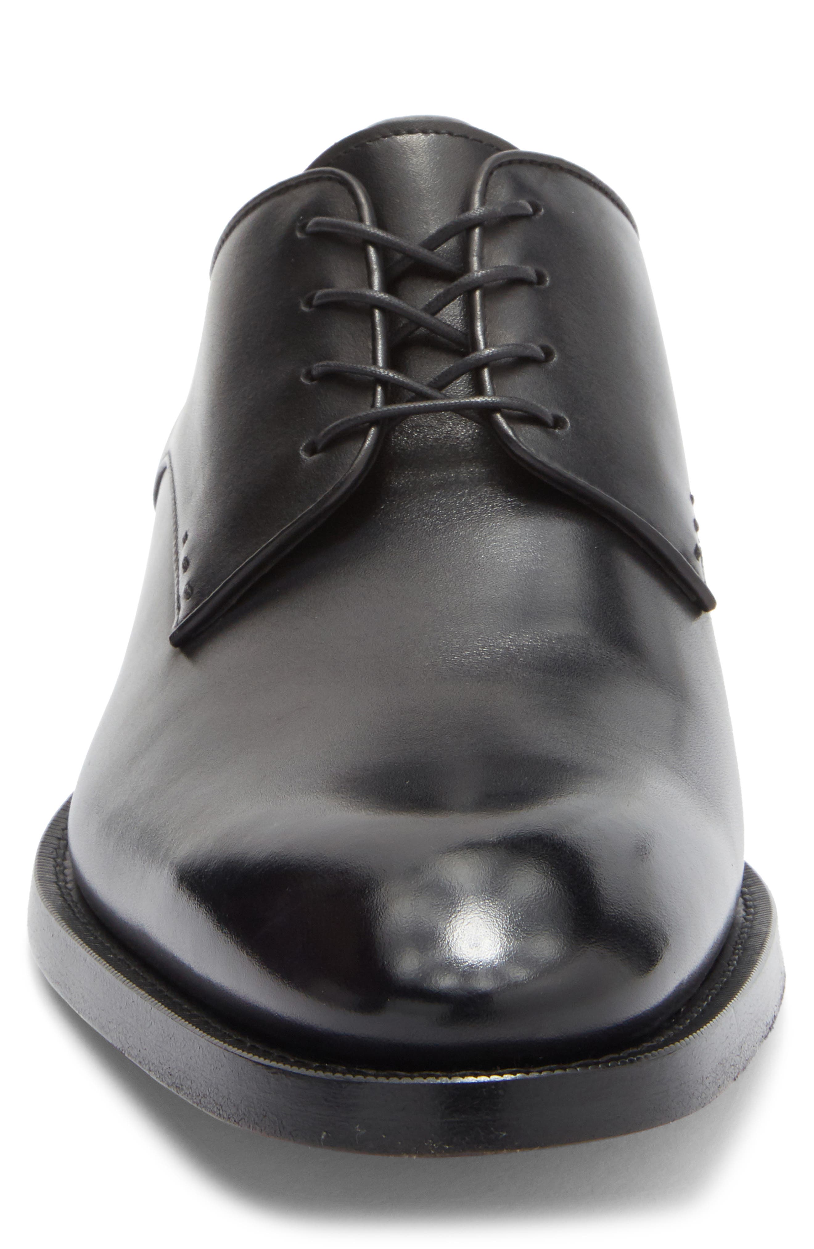 BOSS Rill Leather Derby, Alternate, color, Black