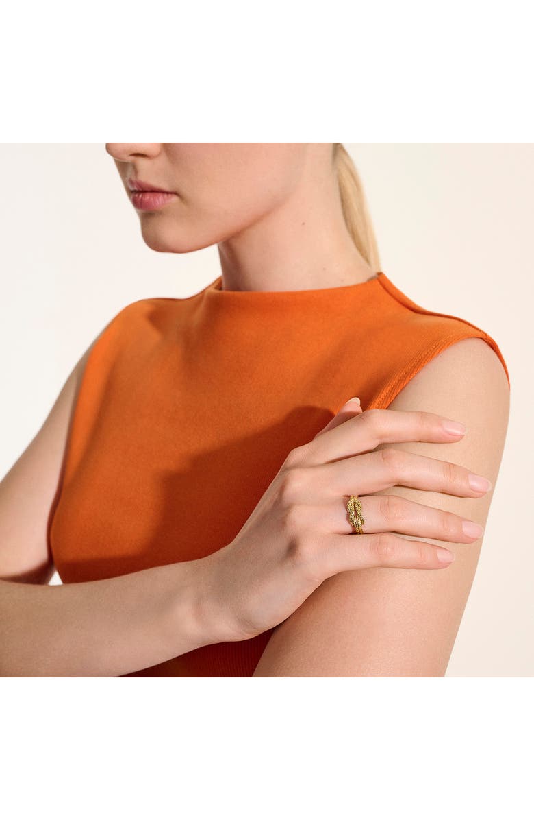 John Hardy Love Knot Ring, 3.6mm, Alternate, color, Gold