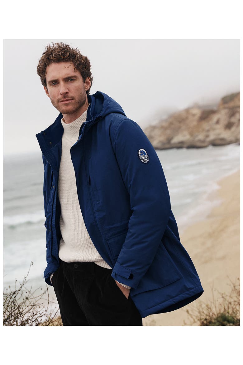 Waterproof Squall Parka, Alternate, color, Deep Sea Navy