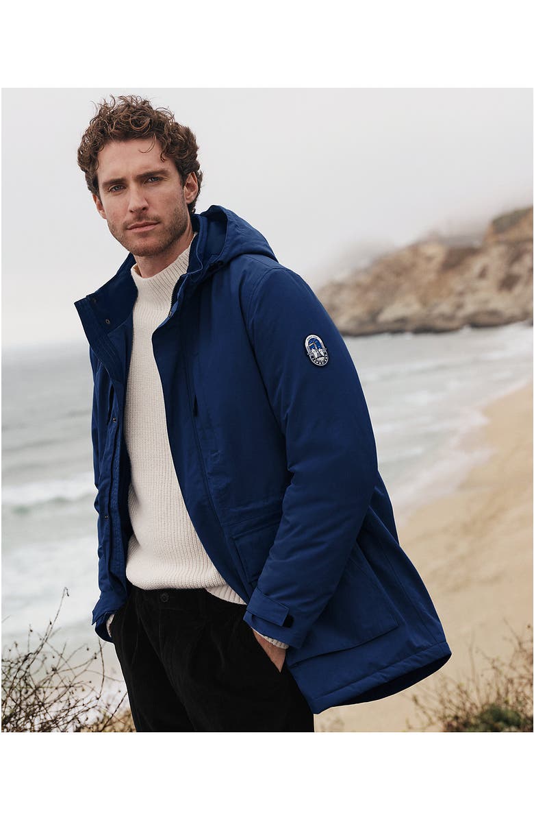 Lands' End Waterproof Squall Parka, Alternate, color, Deep Sea Navy