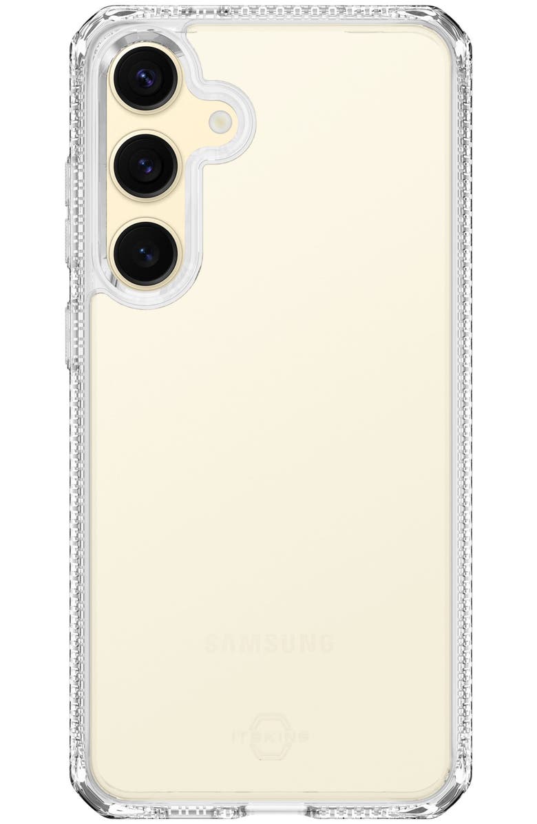 ITSkins Spectrum_R Clear Case for Samsung Galaxy S24 Plus, Alternate, color, Clear