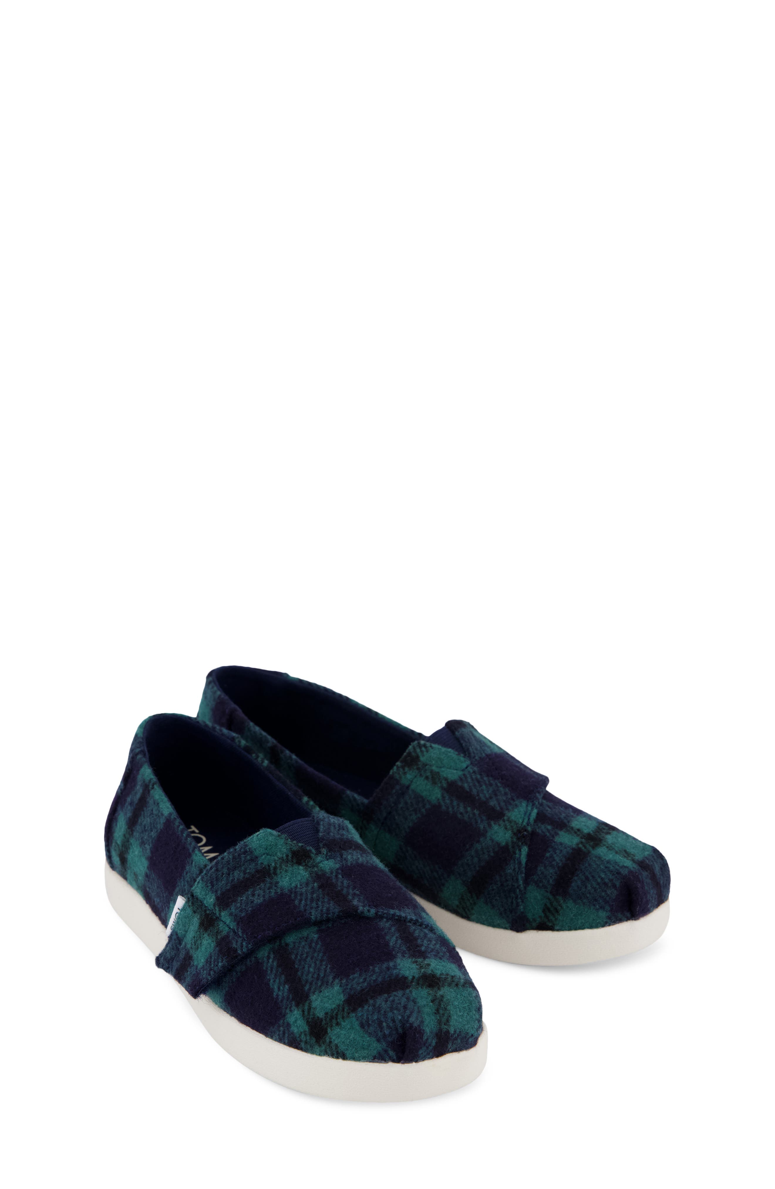 TOMS Kids' Alpargata Sneaker, Alternate, color, Navy