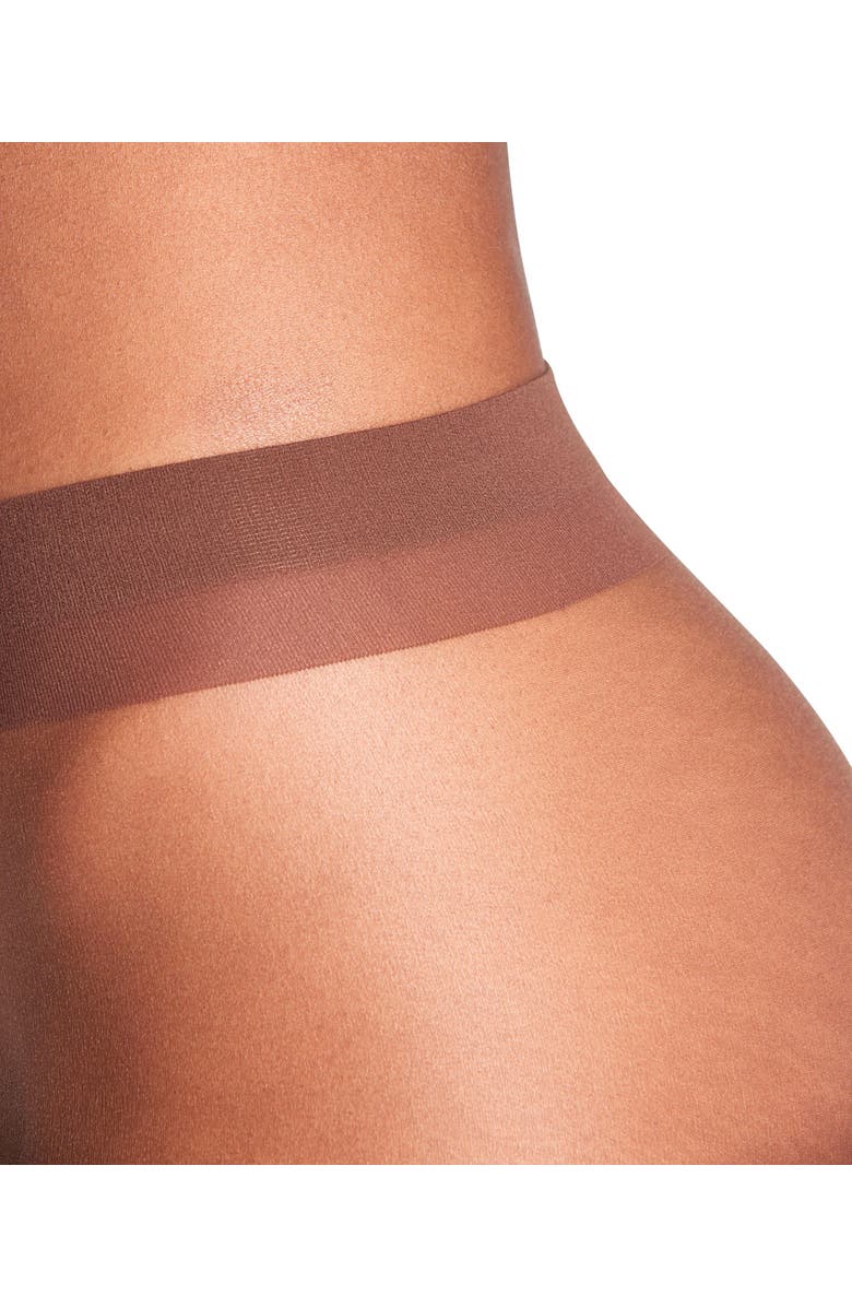 Falke Shelina Toeless 12 Denier Ultra Sheer Tights, Alternate, color, Espresso