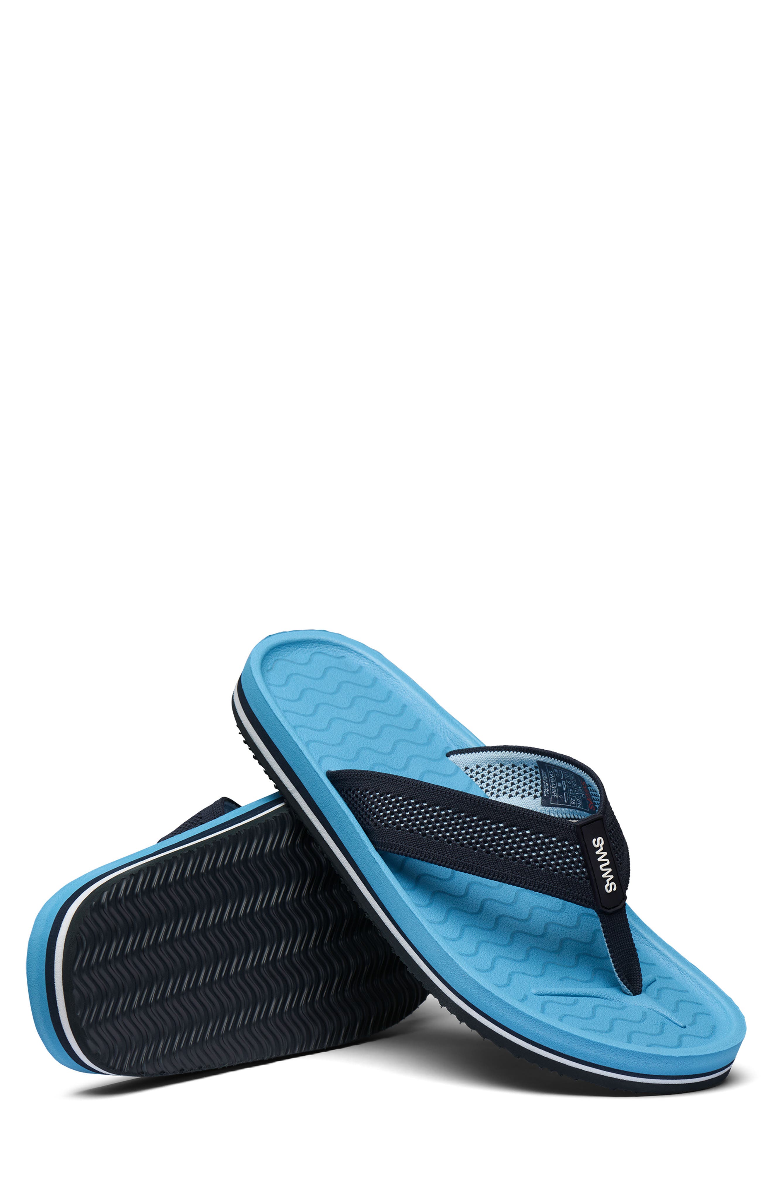 Swims Napoli Flip Flop, Alternate, color, Navy