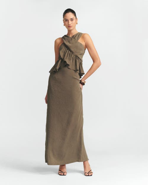 St Mrlo Aloe Maxi Dress In Green