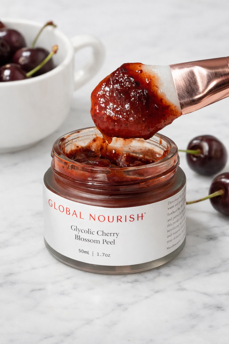 Glycolic Cherry Bloom Peel, Alternate, color, White