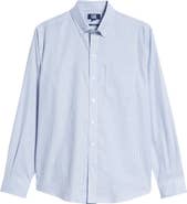 Cutter & Buck Cotton Blend Oxford Stripe Shirt