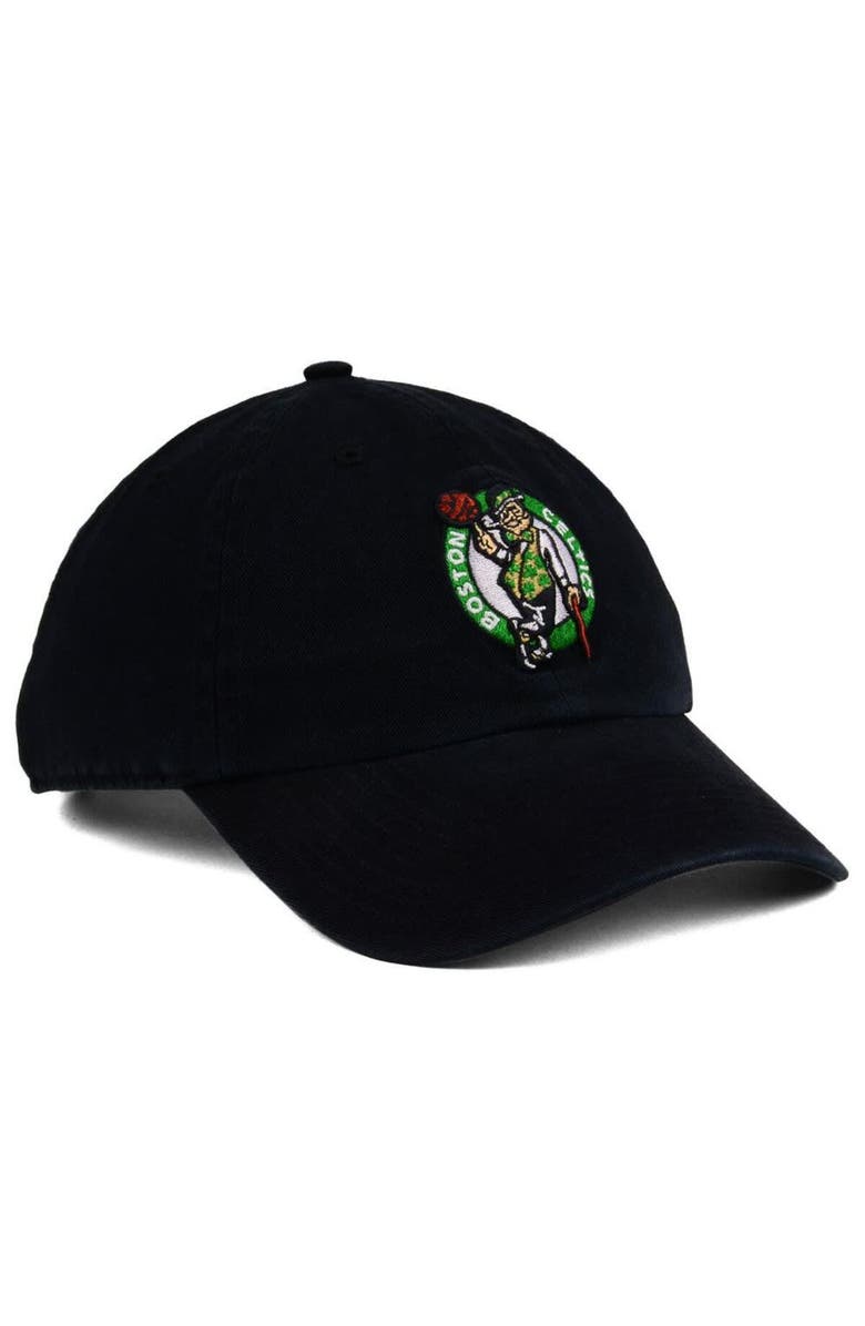 '47 Boston Celtics '47 Clean Up Adjustable Hat - Black, Alternate, color,