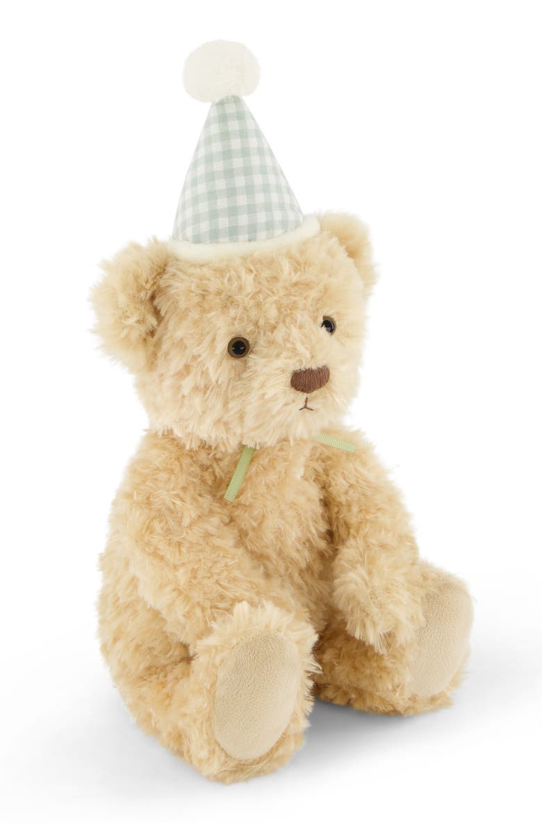 Snuggle Bunnies Stuffed Animal Birthday Arthur, Alternate, color, Olive Gingham