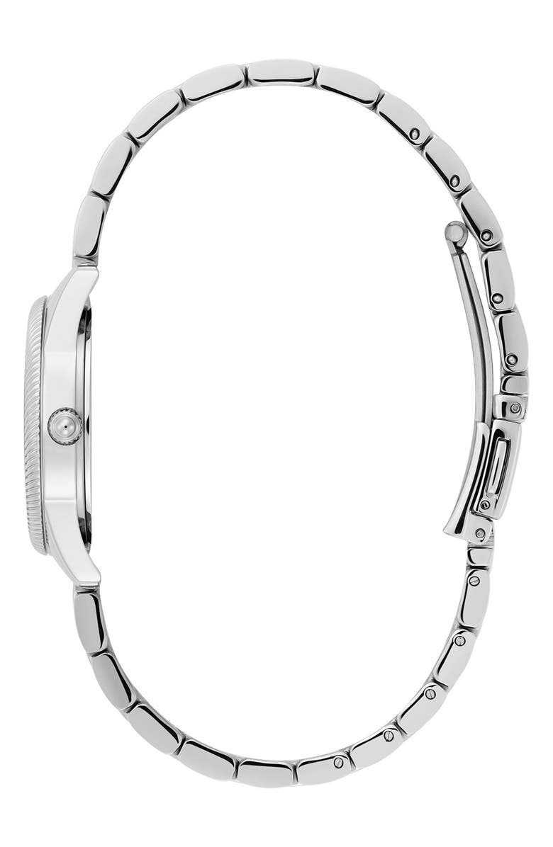Olivia Burton Egerton Bracelet Watch, 28mm, Alternate, color, Silver/ Pink