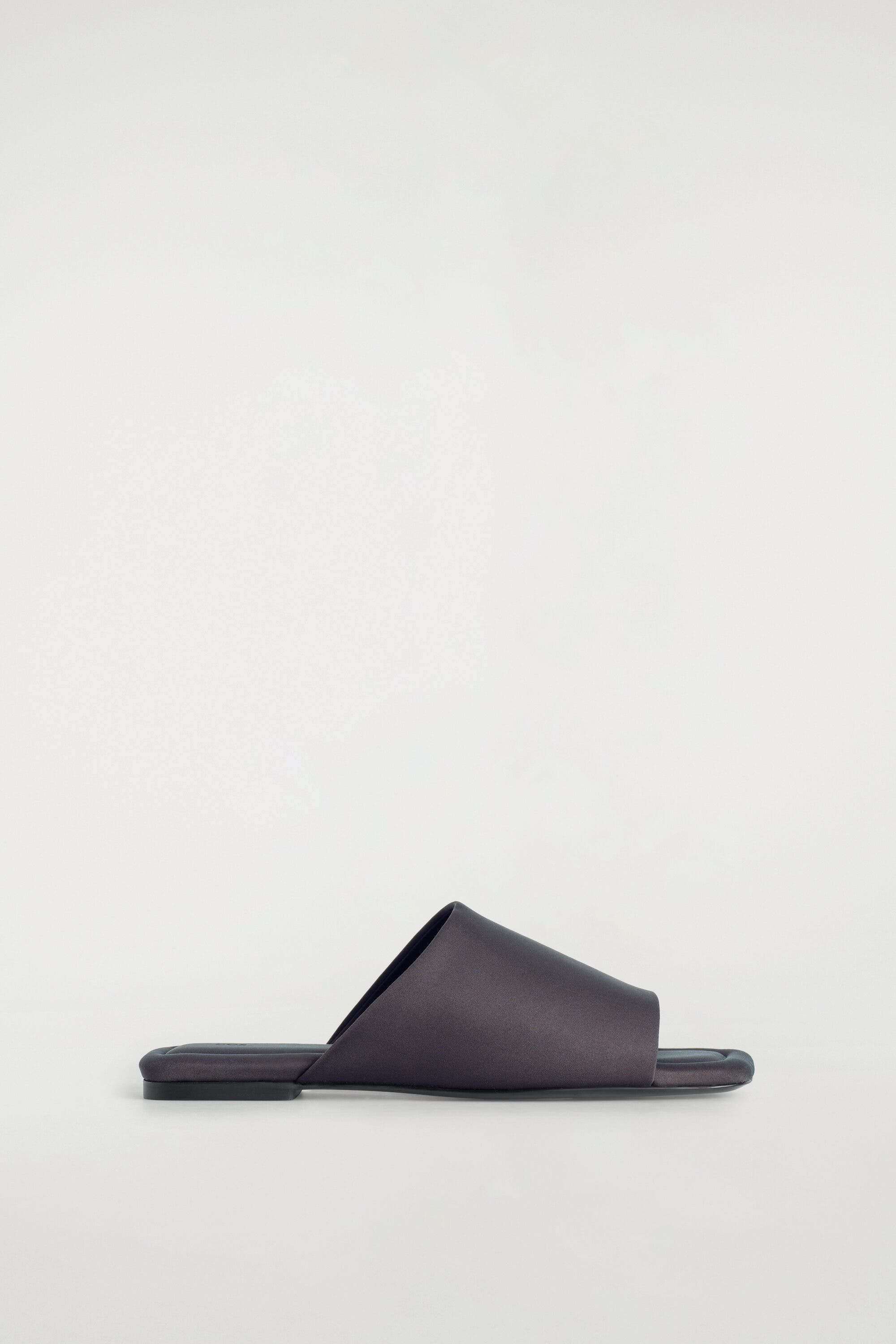 Scuba Knit Square-toe Mules, Main, color, BROWN