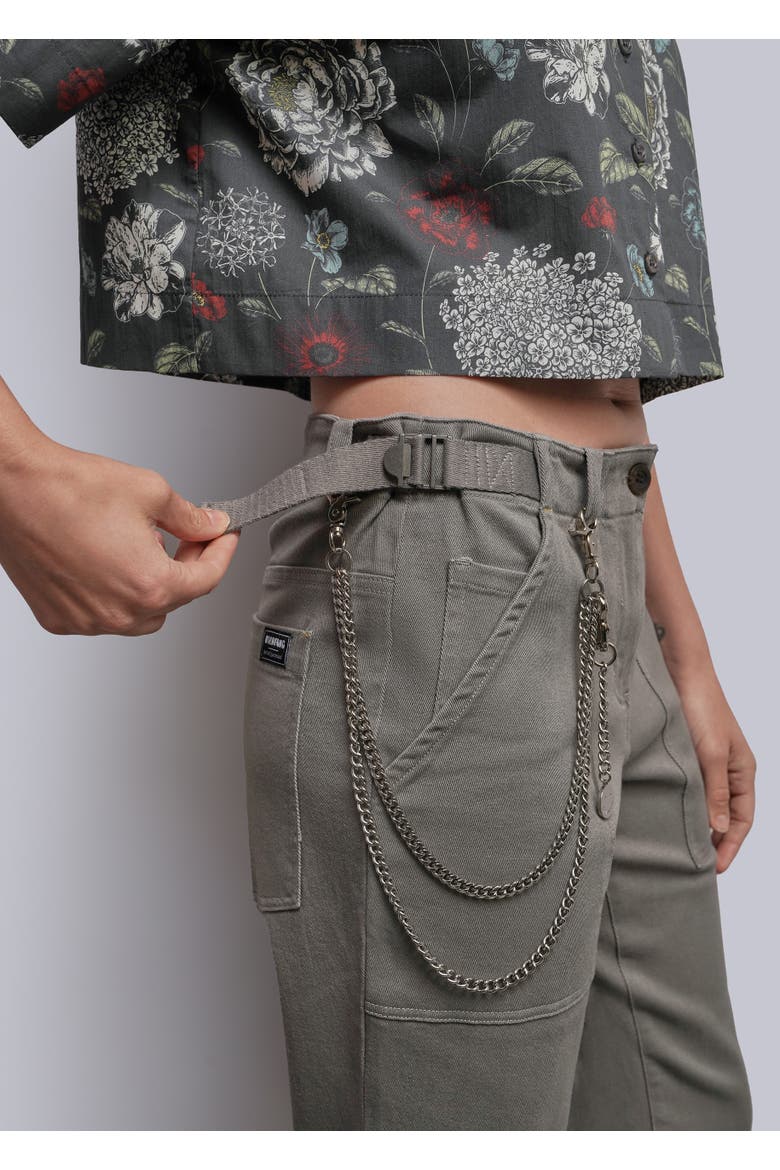 The Essential Denim Utility Pant, Alternate, color, GREY