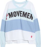 Free People I'm Game Long Sleeve Graphic T-Shirt